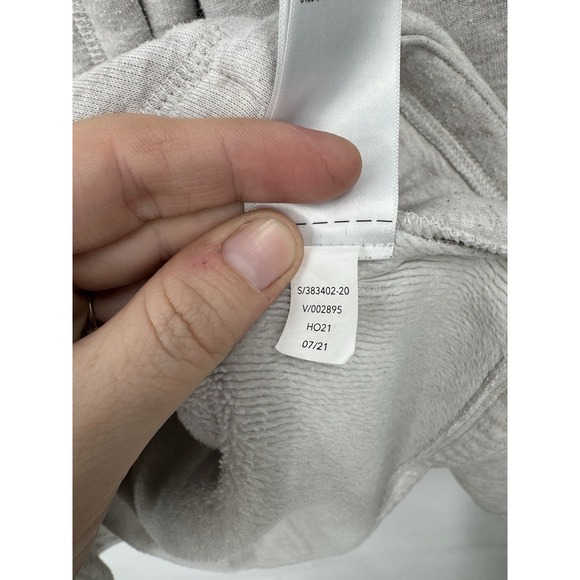 Athleta Cozy Karma Asym Pullover Women Medium Heathered Athleisure Loungewear - Picture 7 of 11